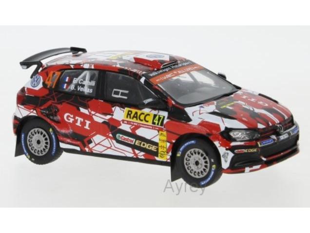 Volkswagen Polo GTi R5 #47 WRC Rallye Catalunya 2018 E.Camilli/B.Veillas 1:43 Scale IXO Diecast Model Car-IXO-Diecast Model Centre