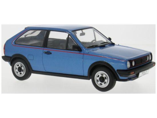 Volkswagen Polo Mk2 Coupe GT Blue 1985 1:18 Scale Model Car Group