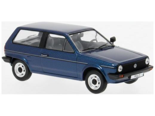 Volkswagen Polo Mk2 Dark Blue 1981 1:43 Scale IXO Diecast Model Car-IXO-Diecast Model Centre