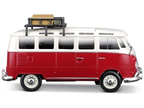 Volkswagen Samba w/Roof Rack 1:24 Scale Maisto Diecast Model Bus-Maisto-Diecast Model Centre