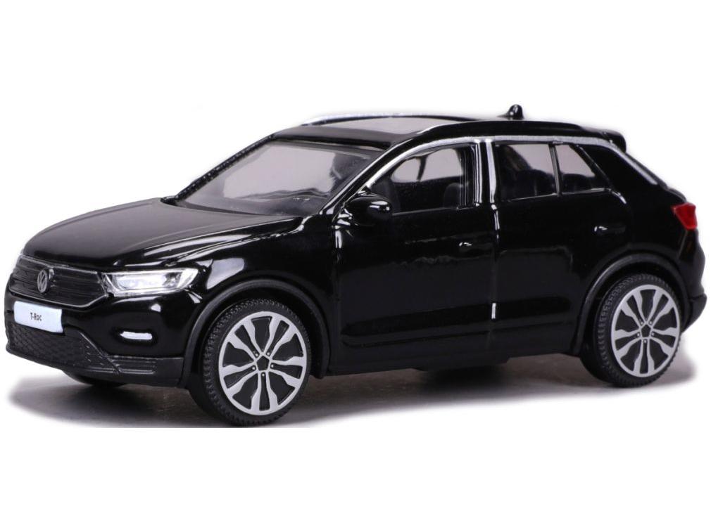 Volkswagen T-Roc 2021 Black - 1:43 Scale Toy Car-Bburago-Diecast Model Centre