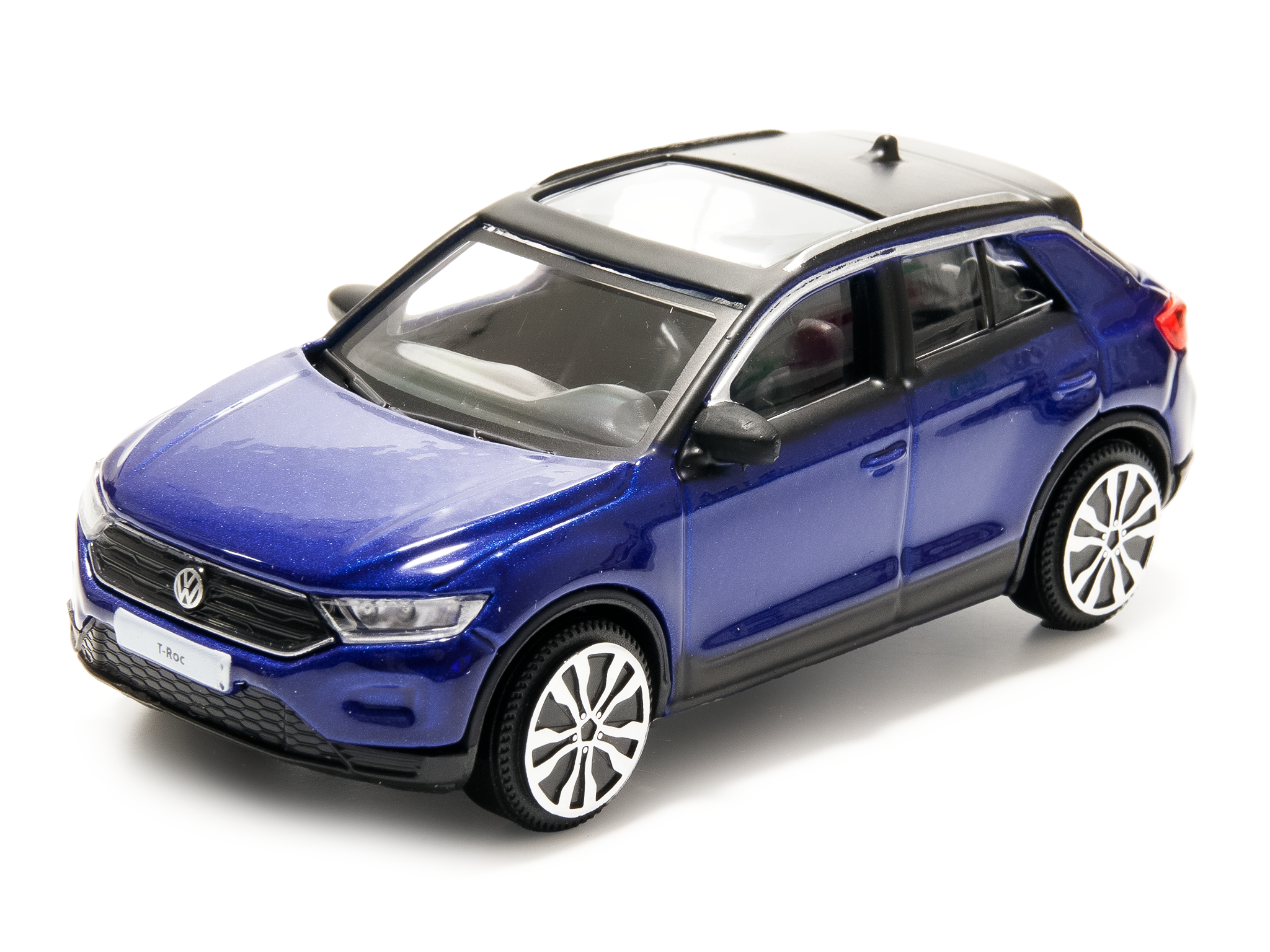 Volkswagen T-Roc 2021 blue 1:43 Scale Toy Car
