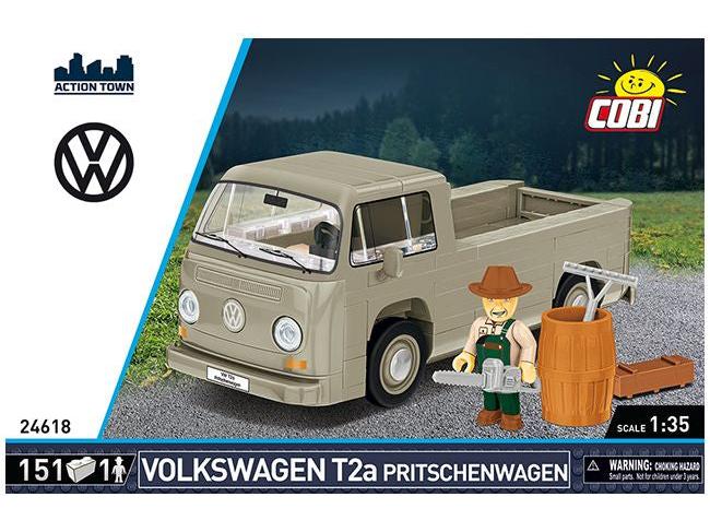 Volkswagen T2A Pritschenwagen 152 KL. Cobi Brick Build Kit-Cobi-Diecast Model Centre