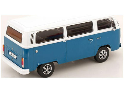 Volkswagen T2b Bus 1972 Blue/White w/Fuchs Rims 1:18 Scale KK Scale Diecast Model Car-KK Scale-Diecast Model Centre