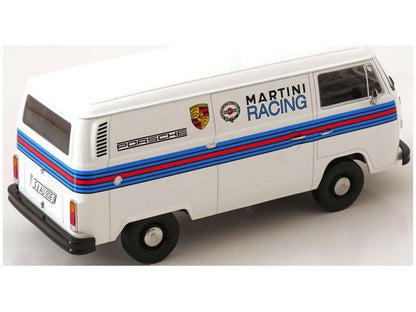 Volkswagen T2b Delivery Van 1972 Porsche Martini Racing White 1:18 Scale KK Scale Diecast Model Car-KK Scale-Diecast Model Centre