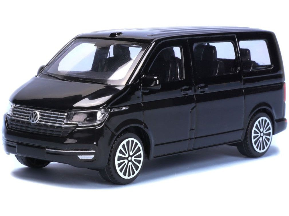 Volkswagen T6.1 Multivan black - 1:43 Scale Diecast Toy Van-Bburago-Diecast Model Centre