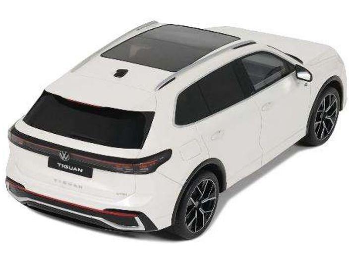 Volkswagen Tiguan E TSI R-Line Oryx White Pearl L0K1 2024 1:18 Scale OttOmobile Resin Replica Helmet-OttOmobile-Diecast Model Centre