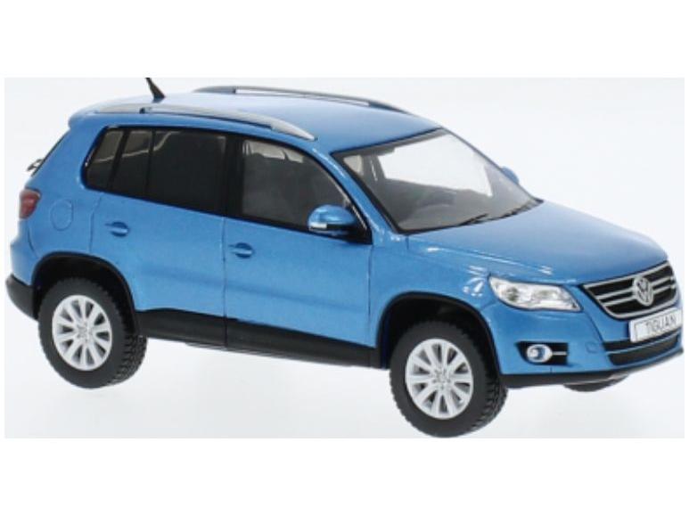 Volkswagen Tiguan Metallic Blue 2007 1:43 Scale IXO Diecast Model Car-IXO-Diecast Model Centre