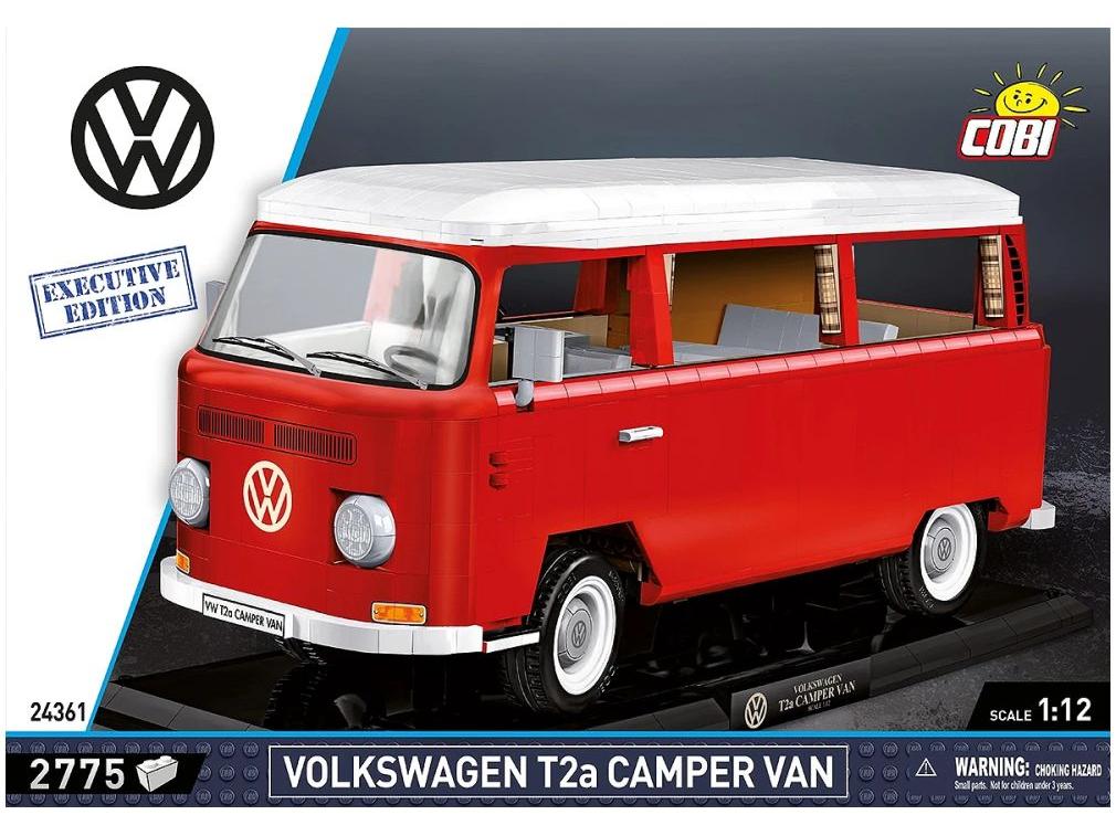 Volkswagen Transporter T2A Executive Edition (2650 pcs) Cobi Brick Build Kit-Cobi-Diecast Model Centre