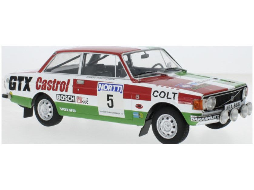 Volvo 142 S #5 1000 Lakes Rally 1973 H Mikkola/E Rautanen - 1:18 Scale Model Car-Model Car Group-Diecast Model Centre