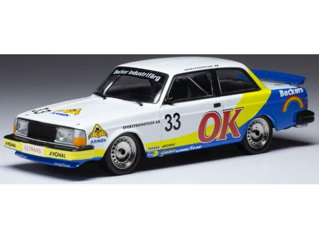 Volvo 240 #33 ETCC Zolder 1985 G.Andersson M.Linden 1:43 Scale IXO Diecast Model Car-IXO-Diecast Model Centre