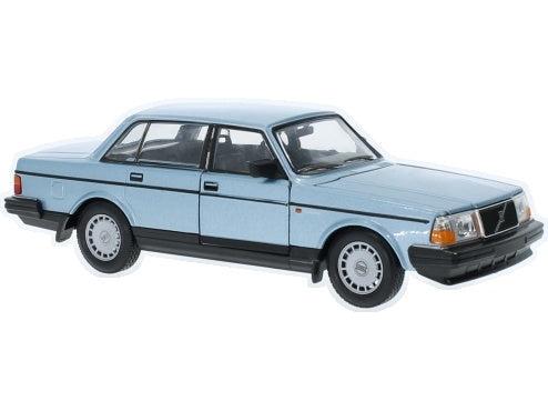 Volvo 240 GL Light Blue 1:24 Scale Diecast Car – Welly-Welly-Diecast Model Centre