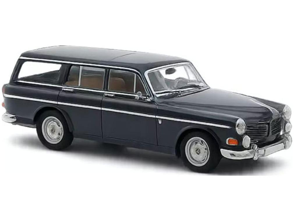 Volvo Amazon Estate Graphite Grey 1966 1:18 Scale Norev Diecast Model Car-Norev-Diecast Model Centre