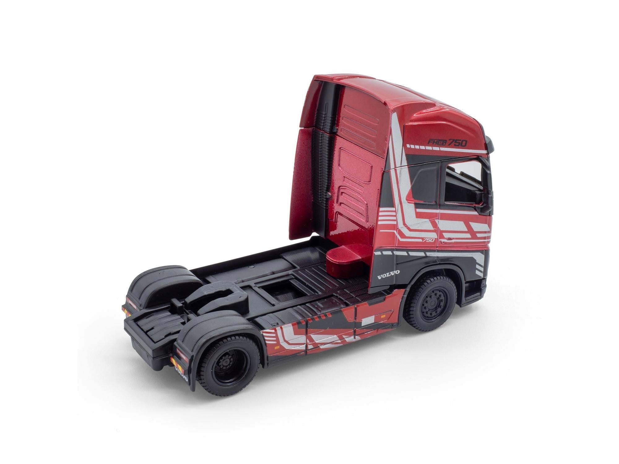 Volvo FH16 Globetrotter 750 XXL Custom Cab 1:43 Scale Bburago Diecast Toy-Bburago-Diecast Model Centre
