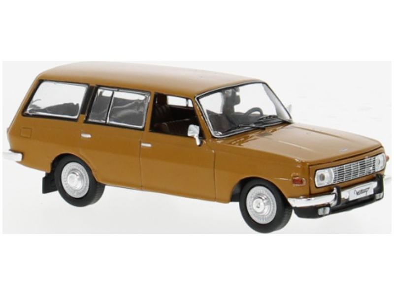 Wartburg 353 Tourist Brown 1975 1:43 Scale IXO Diecast Model Car-IXO-Diecast Model Centre