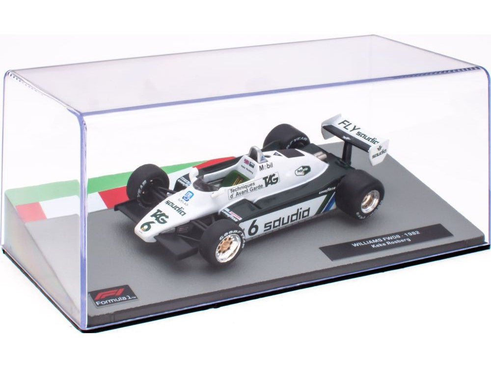 Williams FW08 #6 F1 1982 Keke Rosberg - 1:43 Scale Diecast Model Car-Unbranded-Diecast Model Centre