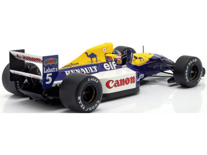 Williams FW14 #5 Winner F1 British GP 1991 Nigel Mansell 1:18 Scale Diecast Car – Werk83-Werk83-Diecast Model Centre