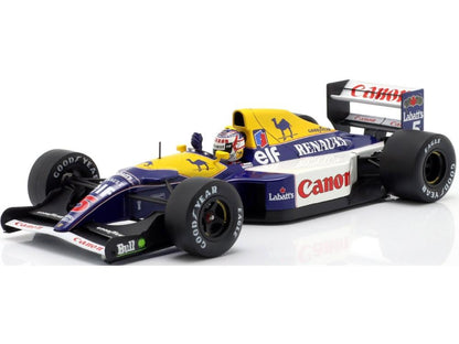 Williams FW14 #5 Winner F1 British GP 1991 Nigel Mansell 1:18 Scale Diecast Car – Werk83-Werk83-Diecast Model Centre