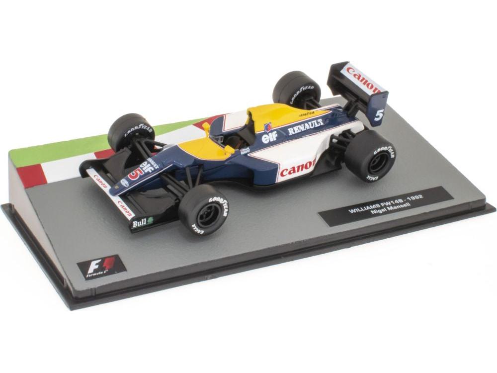 Williams FW14B #5 F1 1992 Nigel Mansell 1:43 Scale Diecast Model