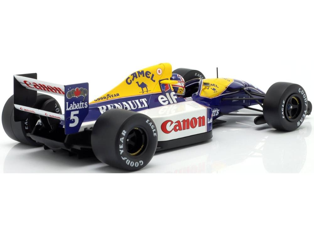Williams FW14B #5 F1 World Champion 1992 Nigel Mansell 1:18 Scale Diecast Car – Werk83-Werk83-Diecast Model Centre