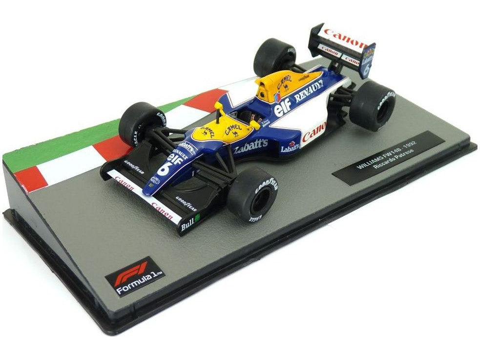 Williams FW14B #6 F1 1992 Riccardo Patrese - 1:43 Scale Model Car-Unbranded-Diecast Model Centre