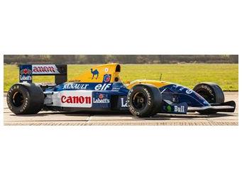 Williams FW14B F1 1992 Nigel Mansell 1:43 Scale Bburago Diecast Model Car-Bburago-Diecast Model Centre