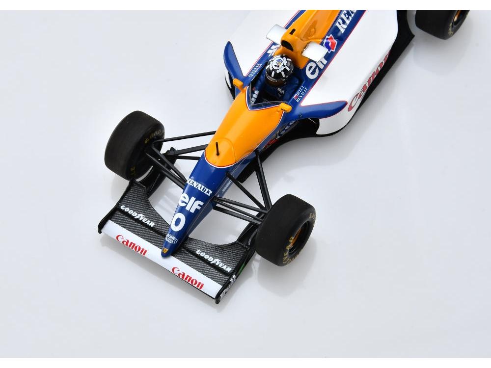 Williams FW15C #0 Winner F1 Belgian GP 1993 Damon Hill 1:43 Scale Resin Car – Spark-Spark-Diecast Model Centre