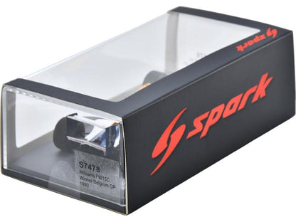 Williams FW15C #0 Winner F1 Belgian GP 1993 Damon Hill 1:43 Scale Resin Car – Spark-Spark-Diecast Model Centre