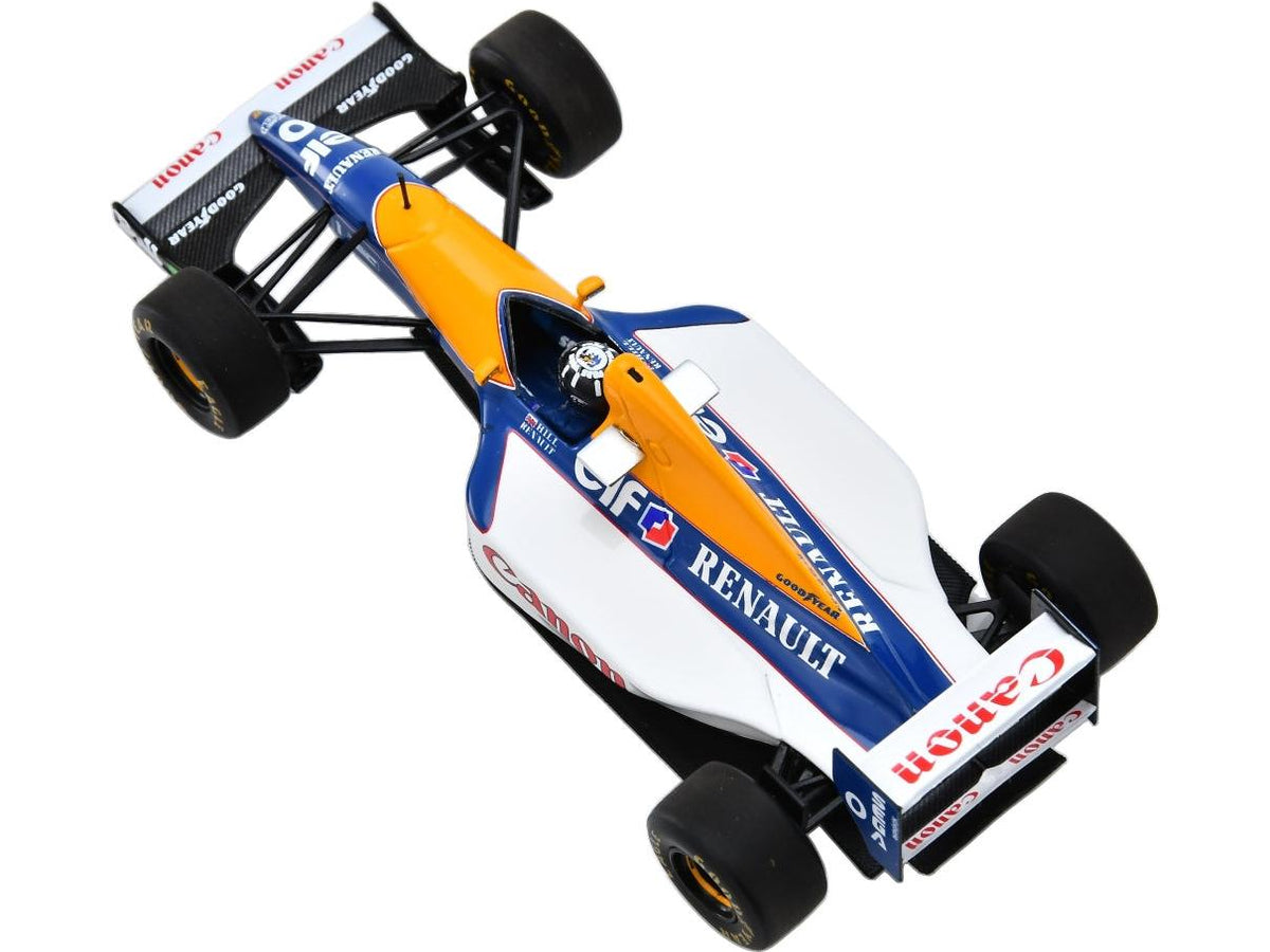 Williams FW15C #0 Winner F1 Belgian GP 1993 Damon Hill 1:43 Scale Resin Car – Spark-Spark-Diecast Model Centre