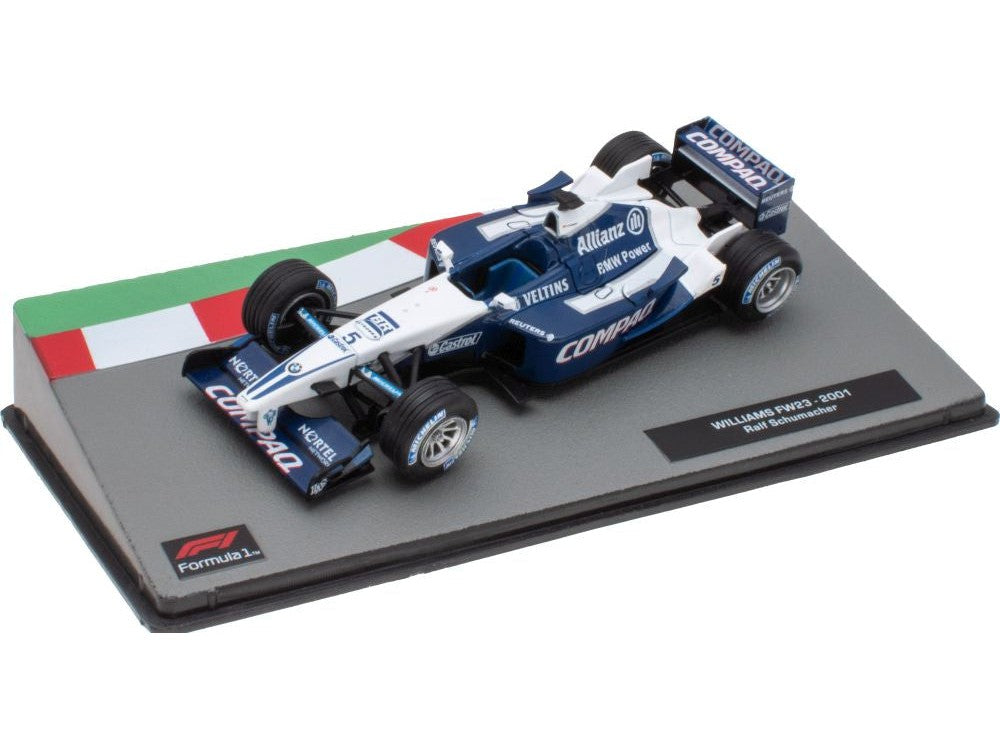 Williams FW23 #5 F1 2001 Ralf Schumacher - 1:43 Scale Diecast Model Car-Unbranded-Diecast Model Centre