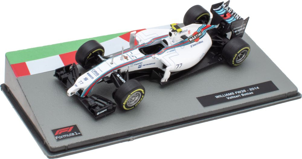 Williams FW36 #77 F1 2014 Valtteri Bottas 1:43 Scale Diecast Model