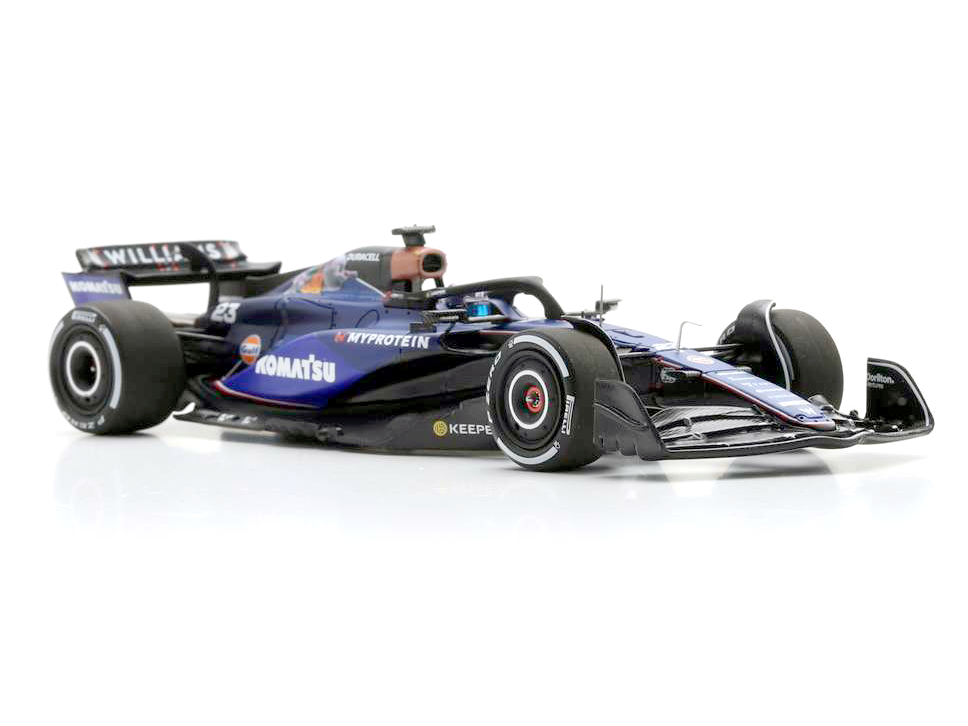 Williams Racing FW46 #23 9th F1 Monaco GP 2024 Alex Albon- 1:43 Scale Model Car-Spark-Diecast Model Centre