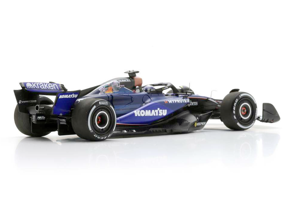 Williams Racing FW46 #23 9th F1 Monaco GP 2024 Alex Albon- 1:43 Scale Model Car-Spark-Diecast Model Centre