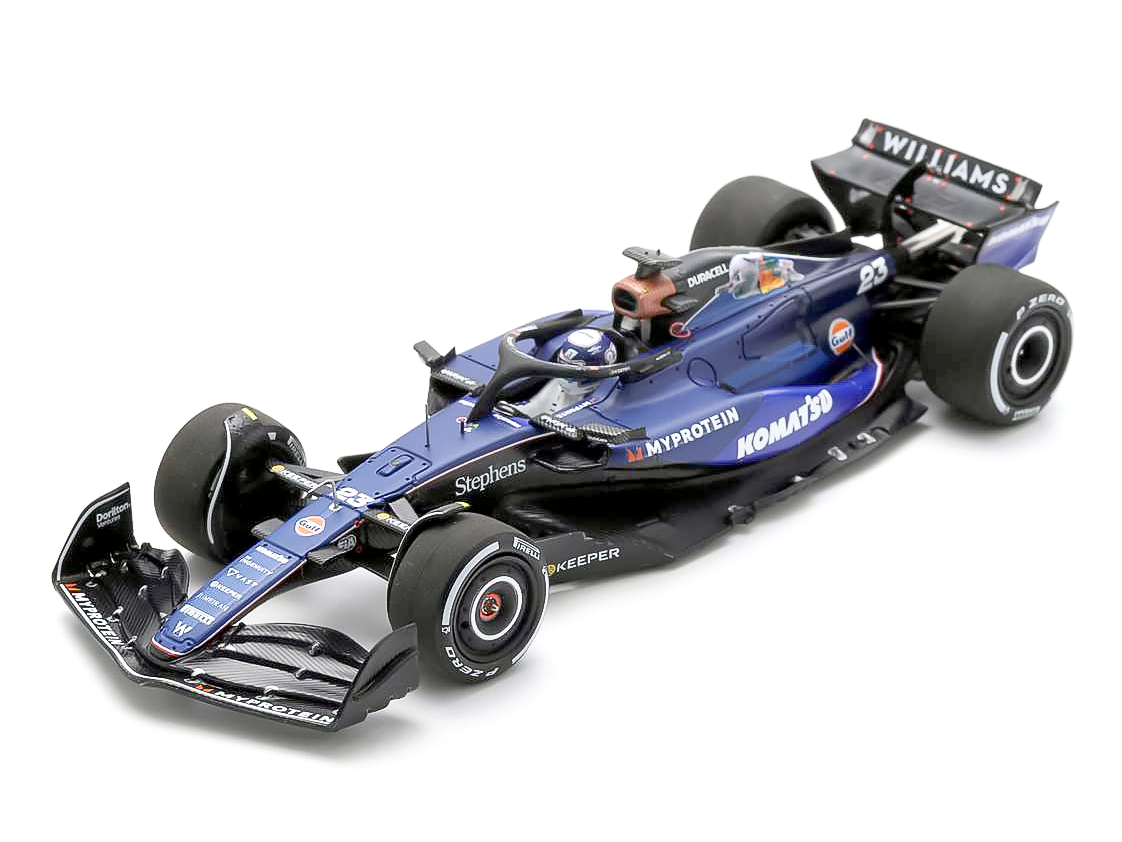 Williams Racing FW46 #23 9th F1 Monaco GP 2024 Alex Albon- 1:43 Scale Model Car-Spark-Diecast Model Centre