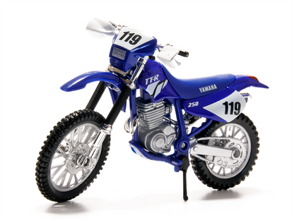 Yamaha TT-R 250 blue 1:18 Scale Motorcycle Model