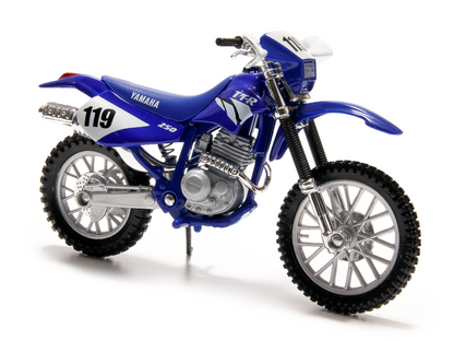 Yamaha TT-R 250 blue 1:18 Scale Motorcycle Model