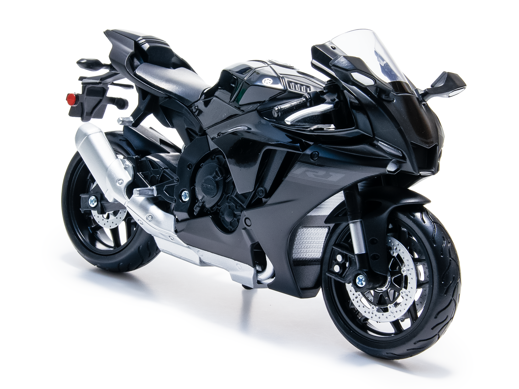 Yamaha YZF-R1 2021 black 1:12 Scale Motorcycle Model