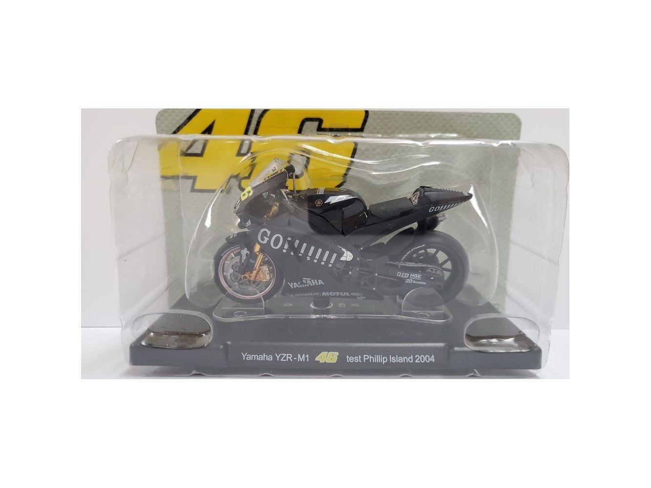 Yamaha YZR-M1 #46 MotoGP Phillip Island Test 2004 Valentino Rossi - 1:18 Scale Diecast Model Motorcycle-Unbranded-Diecast Model Centre