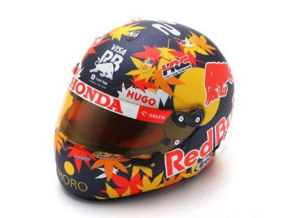 Yuki Tsunoda F1 2024 Helmet 1:5 Scale Spark Resin Replica-Spark-Diecast Model Centre
