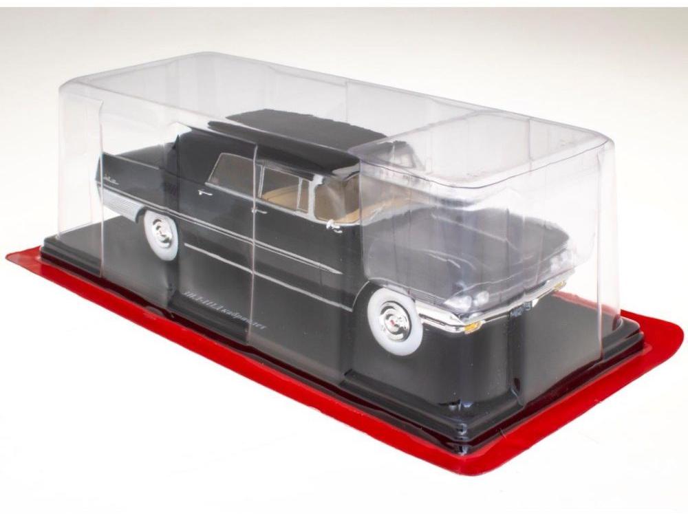 Zil 111D Cabrio (Top Up) Black 1:24 Scale Unbranded Diecast Model Car-Unbranded-Diecast Model Centre