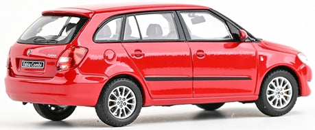 Skoda Fabia II FL Combi 2013 Corrida Red 1:43 Scale Diecast Car – Abrex