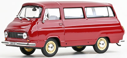 Skoda 1203 1974 Ruby Red 1:43 Scale Diecast Bus – Abrex