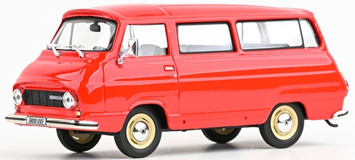 Skoda 1203 1974 Light Red 1:43 Scale Diecast Bus – Abrex