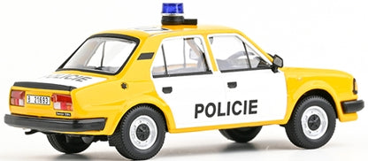 Skoda 120L 1984 Police 1:43 Scale Diecast Car – Abrex