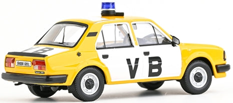Skoda 120L 1984 Czechoslovak Communist Police 1:43 Scale Diecast Car – Abrex