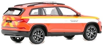 Skoda Kodiaq FL 2021 Fire Brigade Of Prague 1:43 Scale Diecast Car – Abrex