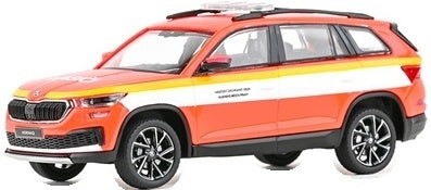Skoda Kodiaq FL 2021 Fire Brigade Of Prague 1:43 Scale Diecast Car – Abrex