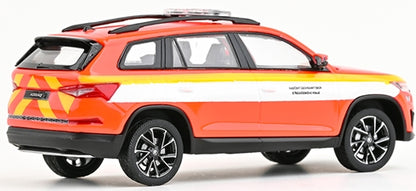 Skoda Kodiaq FL 2021 Fire Brigade of Central Bohemian Region 1:43 Scale Diecast Car – Abrex