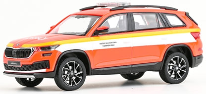 Skoda Kodiaq FL 2021 Fire Brigade of Plzen Region 1:43 Scale Diecast Car – Abrex