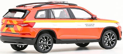 Skoda Kodiaq FL 2021 Fire Brigade of Karlovy Vary Region 1:43 Scale Diecast Car – Abrex